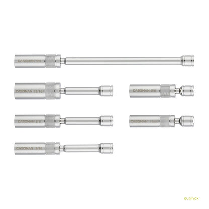 6PCS 3/8-Inch Drive Magnetic Swivel Spark Plug Socket Set